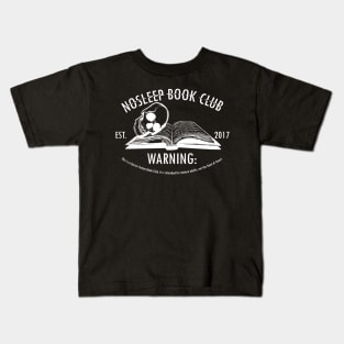 No Sleep Podcast Book Club Kids T-Shirt